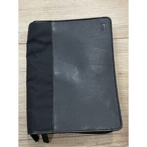 Hartmann Intensity Canvas Nylon & Leather Zippered Tech Portfolio Organizer Case